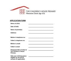 application form